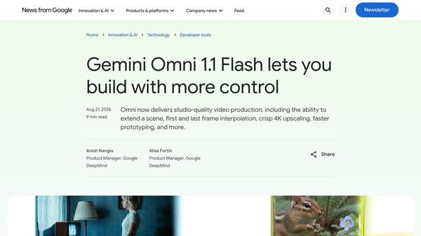 Gemini Omni 1.1 Flash