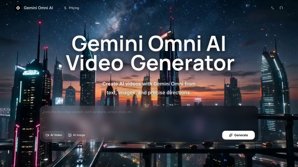 Gemini Omni AI Video