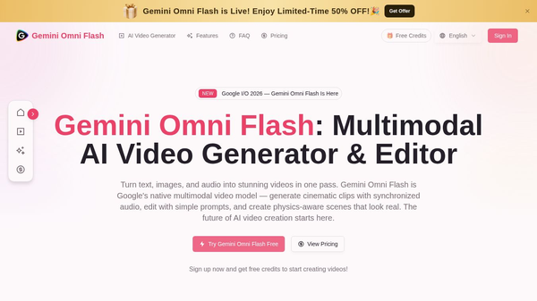 Gemini Omni Flash Video Generator