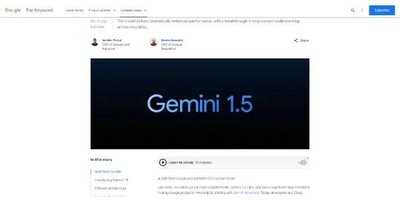 Gemini Pro 1.5