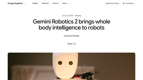 Gemini Robotics 2