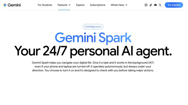 Gemini Spark