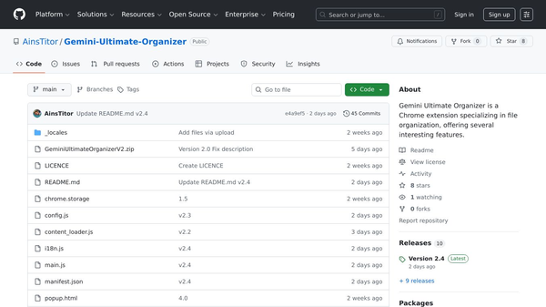 Gemini Ultimate Organizer