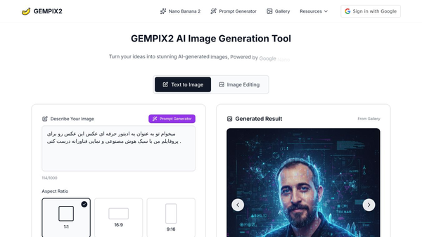 GEMPIX2 - Free Nano Banana 2 AI Image Generator