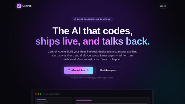 Gemrok AI agents