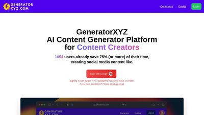 Generator XYZ