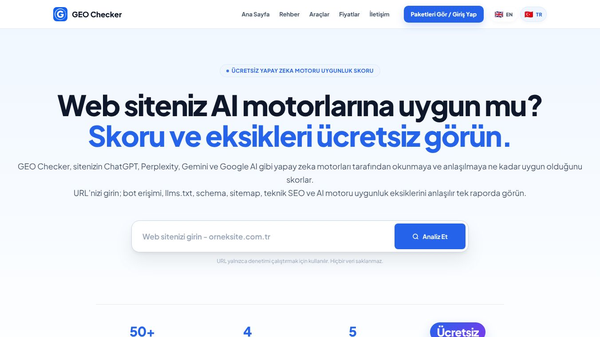 GEO Checker for AI Search