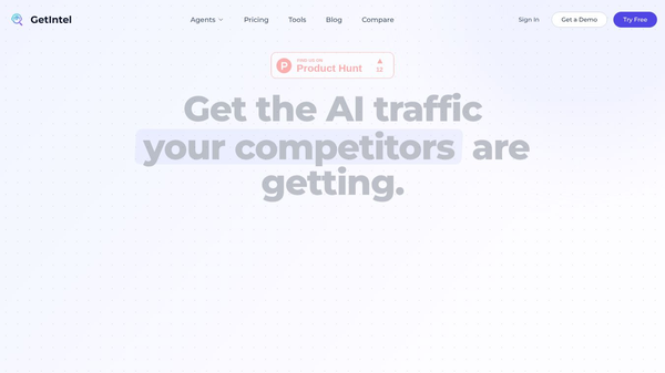 GetIntel - AI Visibility Tool