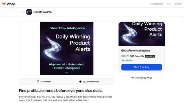 GhostFlow Intelligence