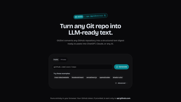 Git2txt
