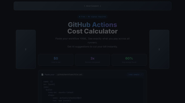 GitHub Actions Cost Optimizer