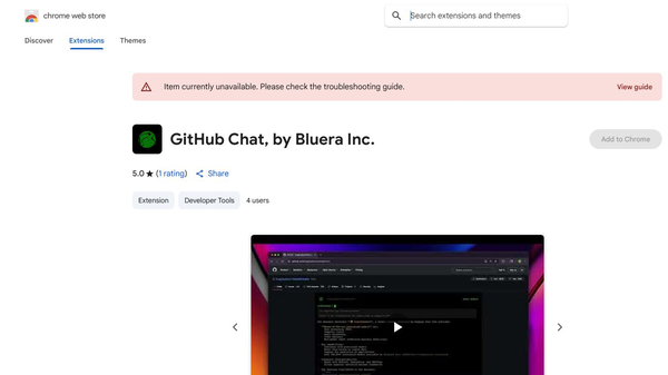 GitHub Chat