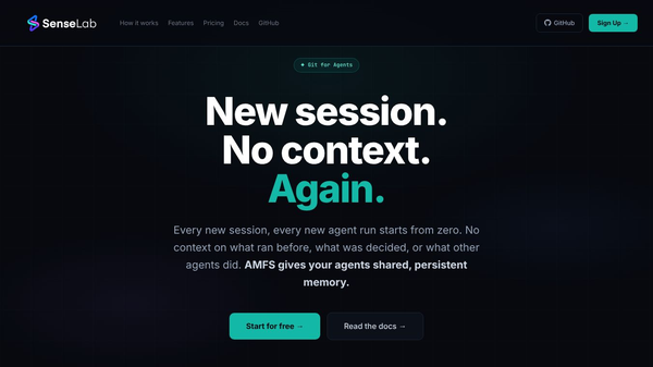 GitHub for AI Agent Memory