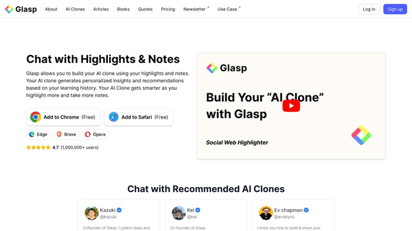 Glasp AI Clone: Learning Memory