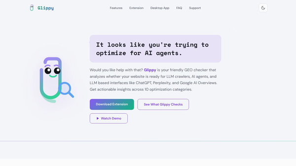 Glippy Chrome Extension