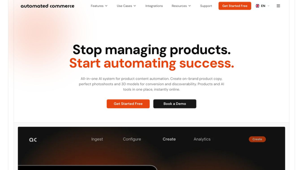 Global launch: Automated Commerce