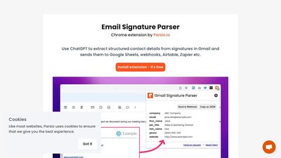 Gmail Signature Parser