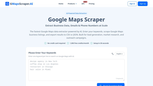 GMapsScraper.AI