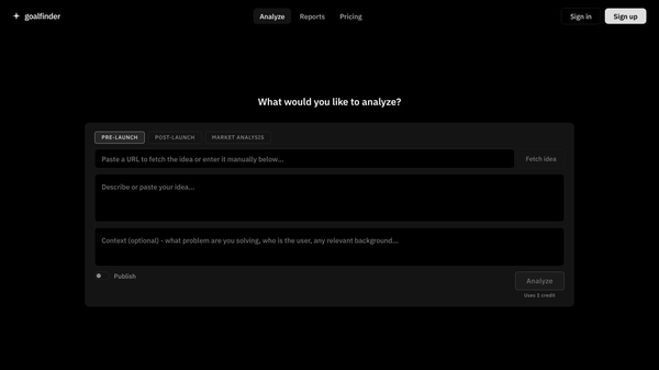 Goalfinder