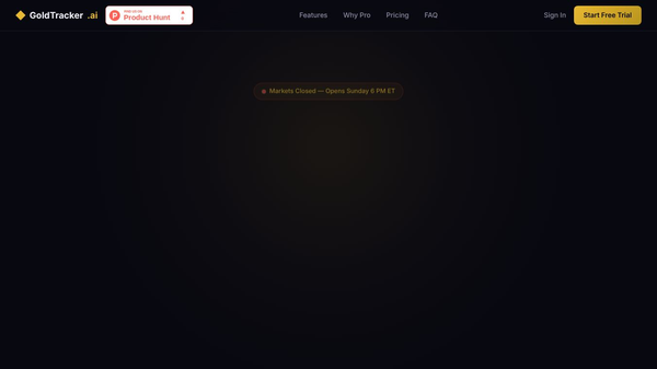 GoldTracker AI