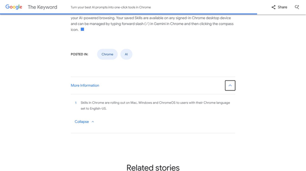 Google Chrome Skills