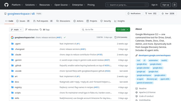 Google Workspace CLI