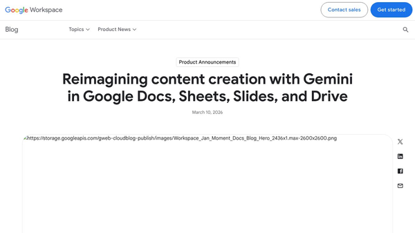 Google Workspace with Gemini