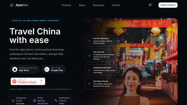 GoWhere AI-Map,Navigate,Plan Trips