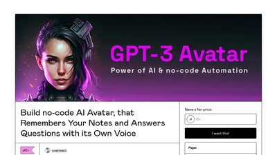 GPT-3 AI Avatar