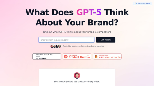 GPT-5 SEO Brand Visiblity