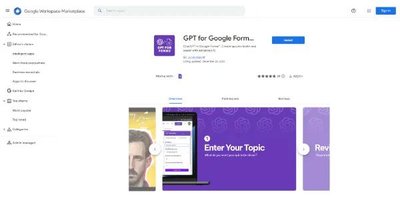 GPT For Google Forms