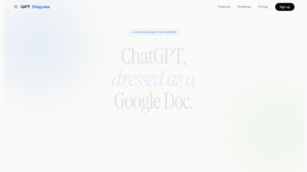 GPTDisguise