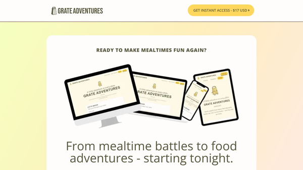 Grate Adventures Food Chaining App