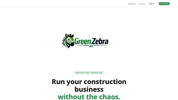 Greenzebra AI