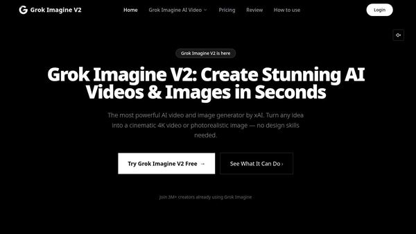 Grok Imagine V2