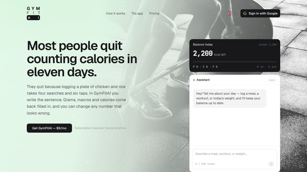 GymFitAI