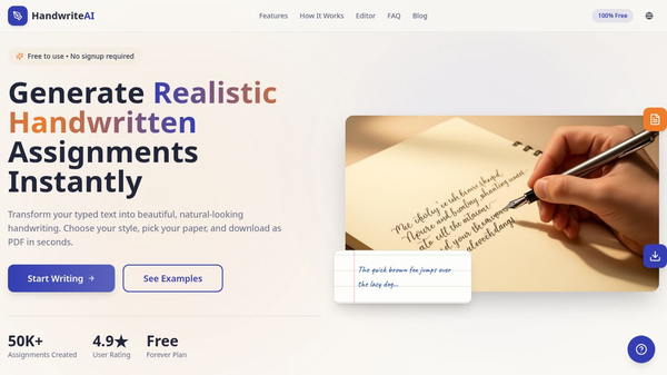 Handwrite AI