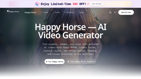 Happy Horse AI Video