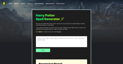 Harry Potter Quizz