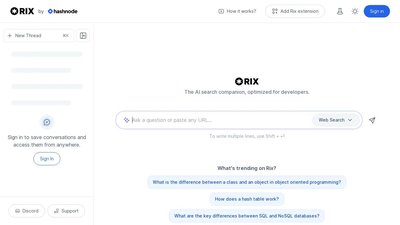 Hashnode Rix