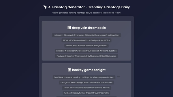 Hashtagenius