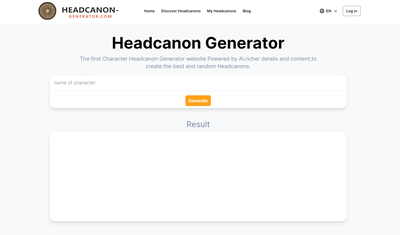 Headcanon Generator