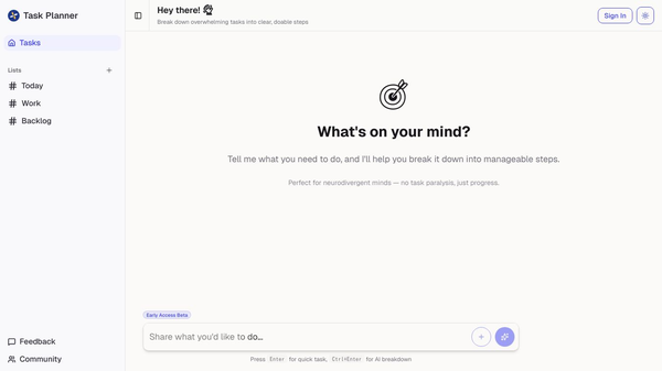 HealUp - AI Task Manager