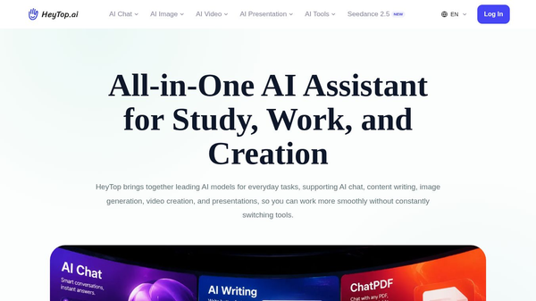 HeyTop: All-in-One AI Platform
