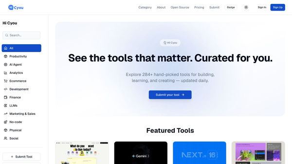 Hi Cyou | Free Open Source Directory