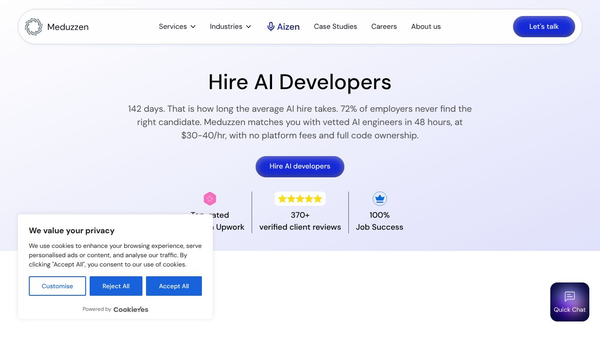 Hire AI Developers — Meduzzen