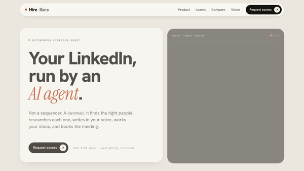 HireMarco — AI LinkedIn agent