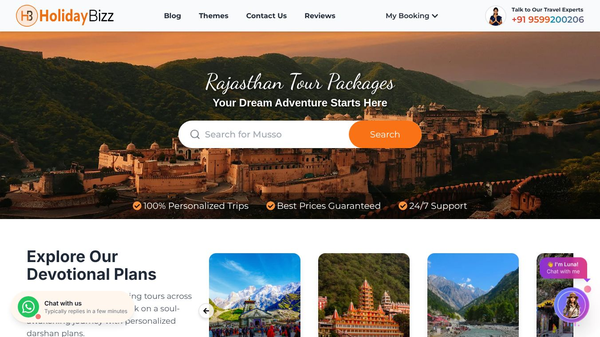 HolidayBizz AI Trip Planner