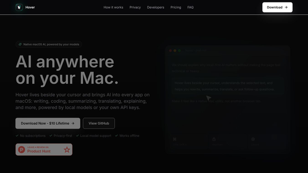Hover for Mac