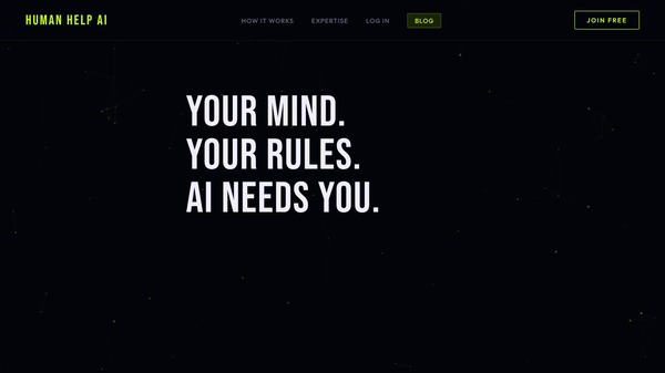 Human Help AI